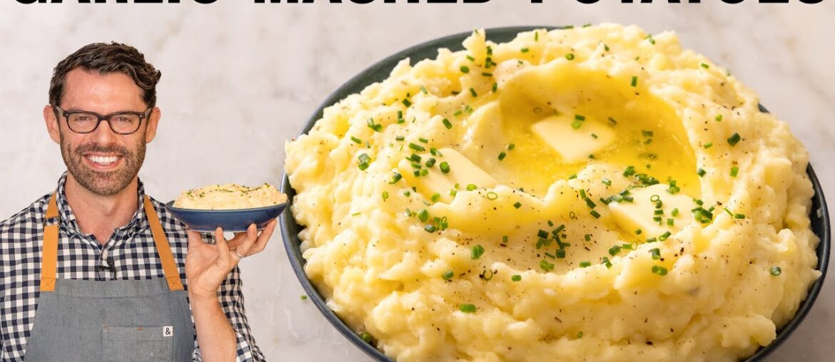 Creamy Garlic Mashed Potatoes Recipe Creamy Garlic Mashed Potatoes Recipe
