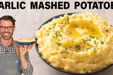 Creamy Garlic Mashed Potatoes Recipe