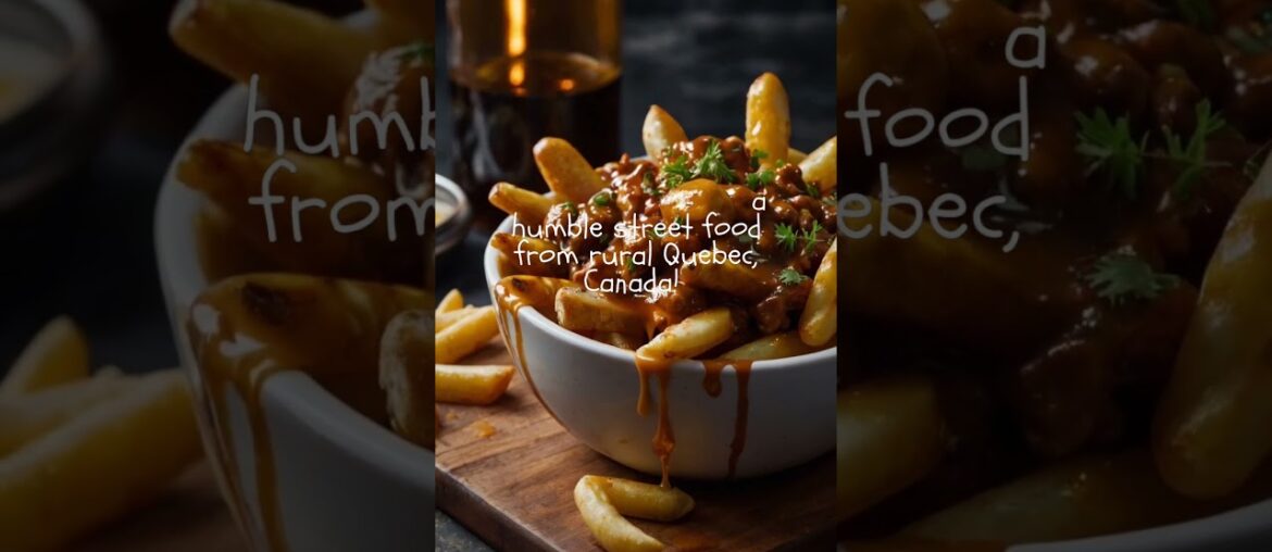 Myth : Poutine is a gourmet French dish #foodshorts #poutine #foodie #frenchfood