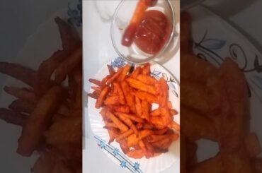 Crispy and Perfect, Easy Way to Make Crispy french fries at home #shorts #viralvideo #cooking