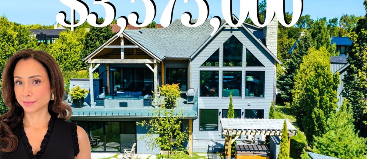 Inside A $3.575 MILLION Ski Chalet With An INSANE Wine Cellar