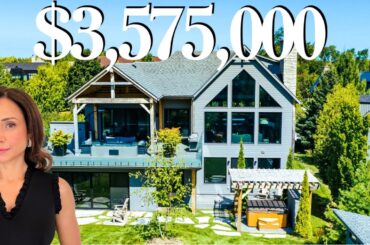 Inside A $3.575 MILLION Ski Chalet With An INSANE Wine Cellar