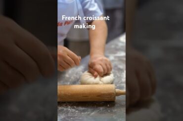 French croissant making #food #foodlover #streetfood