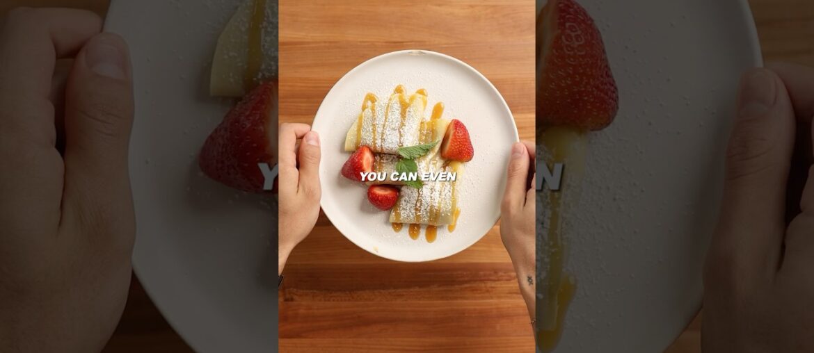 The French pancake #recipe #foodasmr #food #cooking