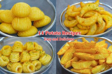 14 Amazing Potato Recipes!! Collections! French Fries, Potato Snack, Simply and Delicious!