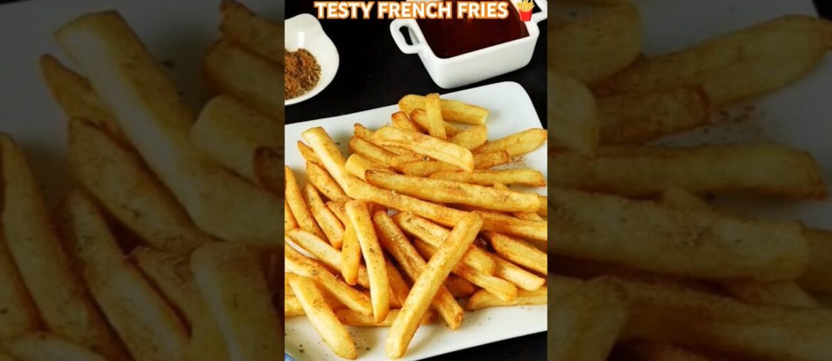 Crispy and Perfect,  Easy way to make French Fries at Home #Shorts #Viral #FrenchFries