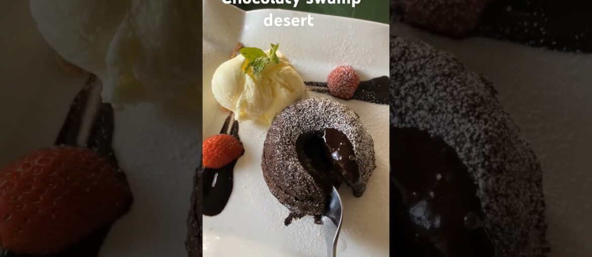 Chocolaty swamp dessert #food #foodlover #streetfood