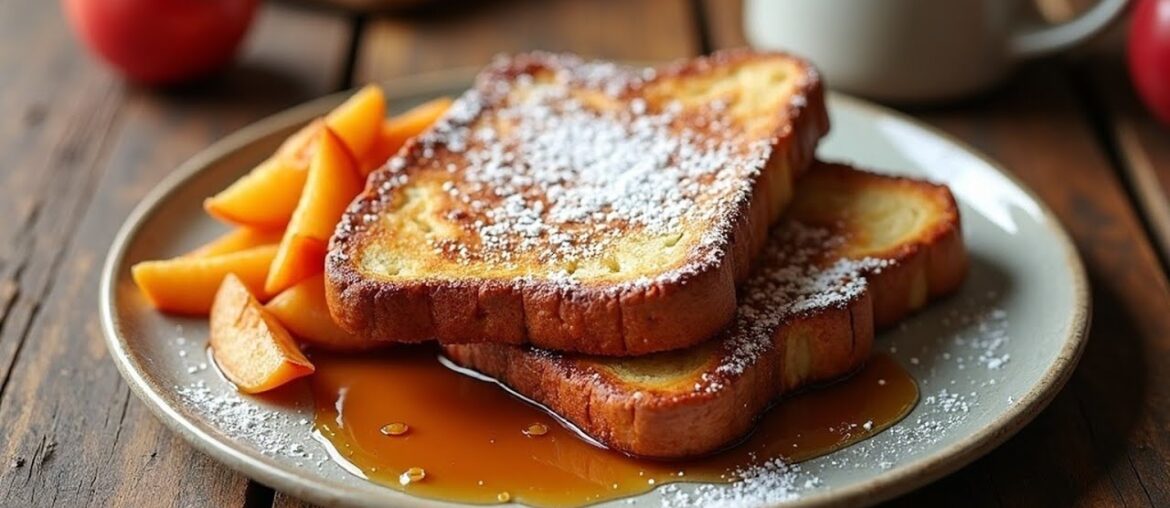 This Fluffy French Toast Recipe Will Change Your Breakfast Game! (With Cinnamon Apples) This Fluffy French Toast Recipe Will Change Your Breakfast Game! (With Cinnamon Apples)