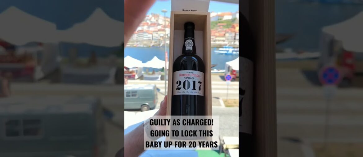 Ramos Pinto 2017 Vintage Port #wine #vinho #shorts