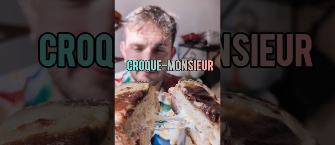 Croque- Monsieur: The best #sandwich of all time #french #food
