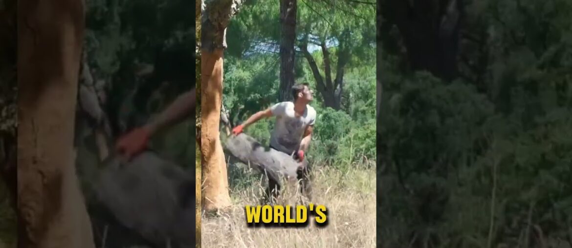 How WINE CORKS Are Made!? #shorts How WINE CORKS Are Made!? #shorts