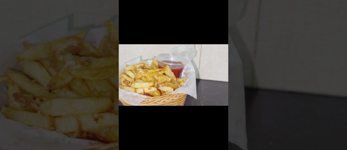 How to make french fries | Easy french fries recipe #shorts#crispypotatochips