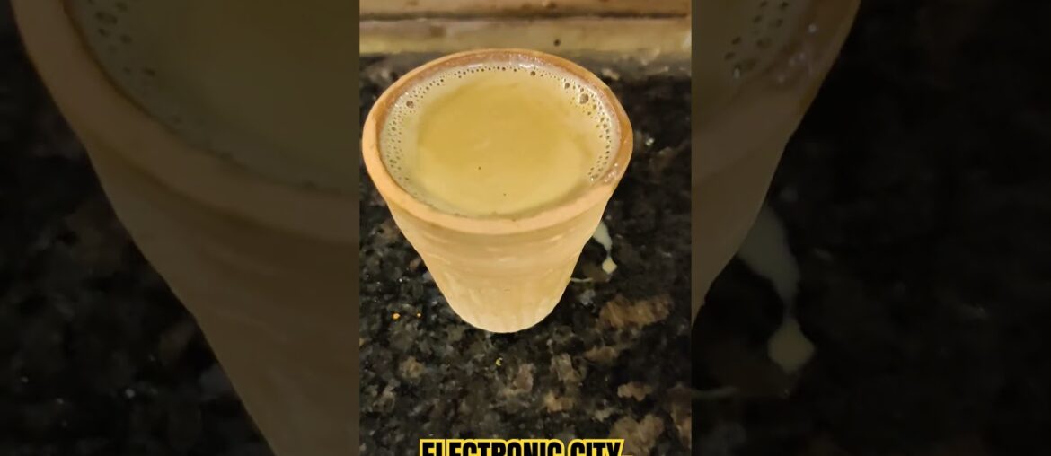 Evening ginger-tea and french fries at mud-cups in Chikkanagamangala-electroniccity at bengaluru