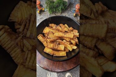 Potato twisters| French fries #shorts #frenchfries #recipe #viralrecipe #jhakkassswad