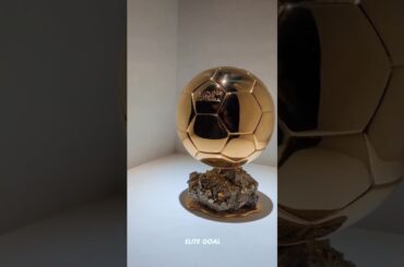 How the Ballon d'Or is Made: The 100-Hour Process Behind the Trophy! #shorts