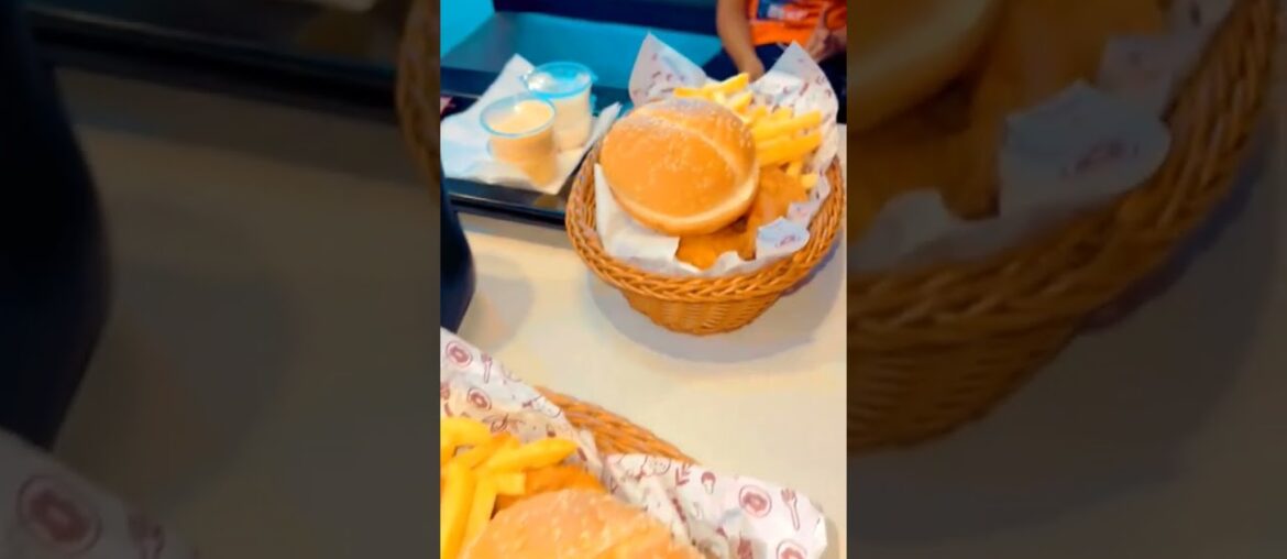 This time for fast food #burgers #fries #coke #coldrink #shorts #outing #dining #sauce #frozenfries