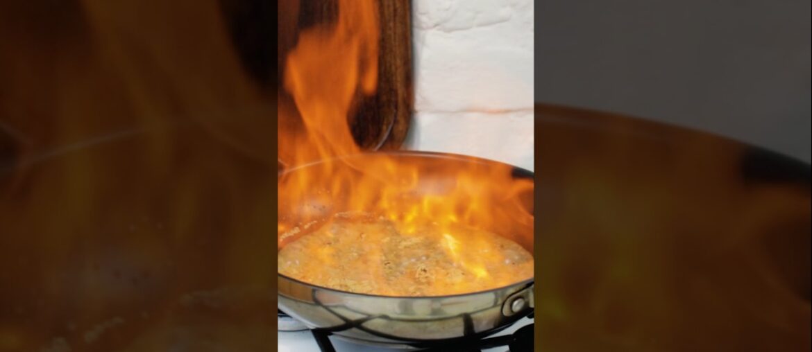 The worlds GREATEST Steak Sauce | Peppercorn Cream #shorts