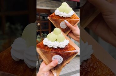 An American Tourist in a French Restaurant | satisfyingvideo #shorts #bakingfunnystory