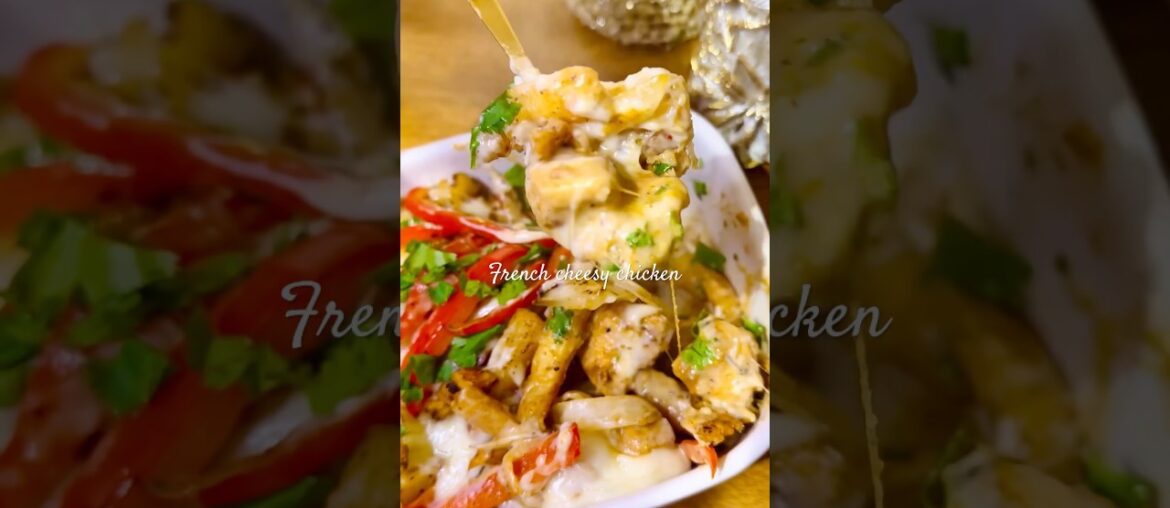Cheesy French Chicken #delicious