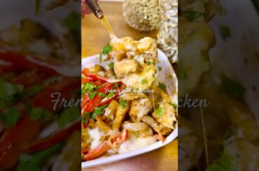 Cheesy French Chicken #delicious