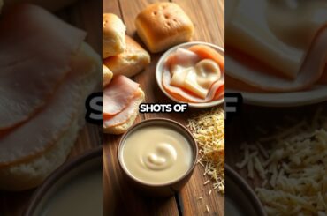 Elevate Appetizers: Croque Monsieur Sliders You Must Try! #Shorts