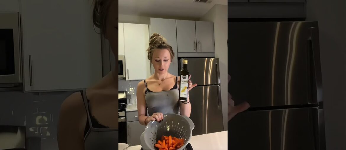 healthy carrot fries (5 min prep) #teamcornstarch #nutritionist #series