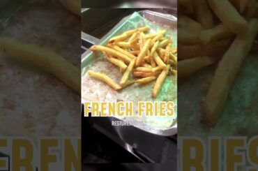 Crispy French Fries street food lover #frenchfries #foodie #yum #foodlover #foodvideo #cookingshorts