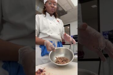 Day 90 of Culinary School in New York City #culinaryschool #food #viralvideo