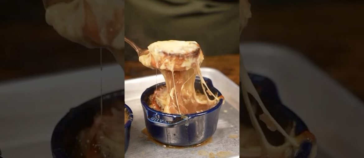 French onion soup #ganitomopasarapinginisanggulaymo #recipe #shots #food #howtomakegrilledfi