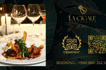 A hidden gem for gourmets, La cigale in Sint Maarten island (French side)