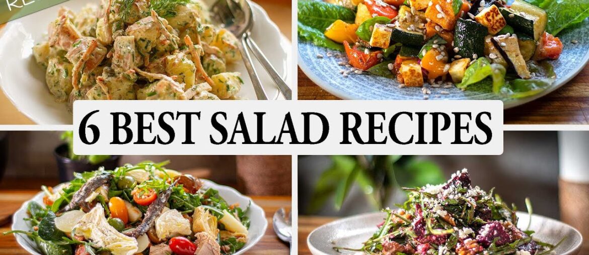 6 Refreshing Summer Salad Recipes to Beat the Heat! 6 Refreshing Summer Salad Recipes to Beat the Heat!