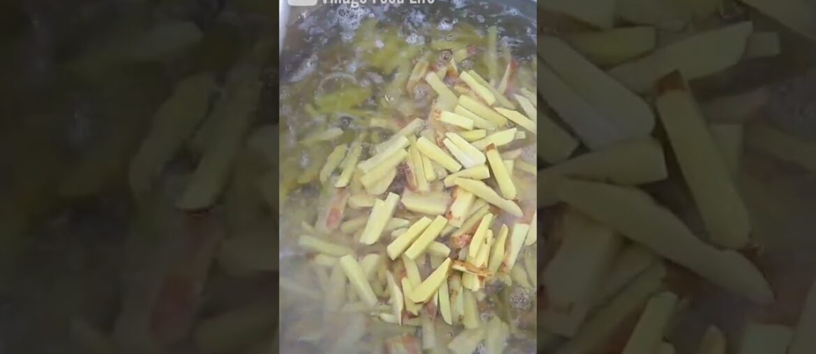 French Fries & Tomato Ketchup for Village Kids French Fries & Tomato Ketchup for Village Kids