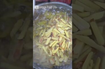 French Fries & Tomato Ketchup for Village Kids