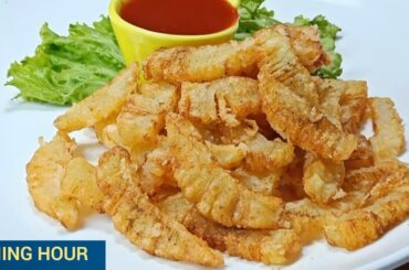 Crispy French Fries Recipe In Urdu Hindi by Dining Hour | How To Make Crispy French Fries #fries