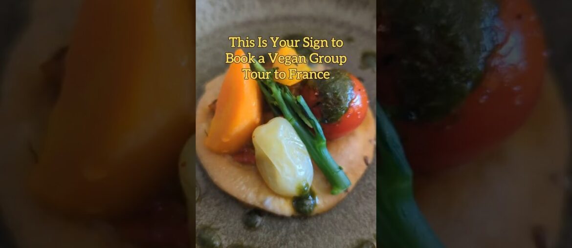 French cuisine is amazing and the chefs did not disappoint. #veganparis #veganfrance #francetravel