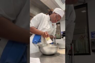 Day 91 of Culinary School in New York City   #culinaryschool #viralvideo #food