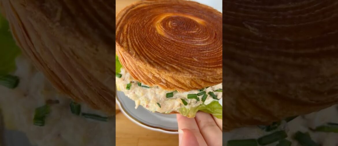 Do you think the viral spiral croissant is worth the hype? #shorts #food #France