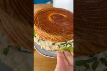 Do you think the viral spiral croissant is worth the hype? #shorts #food #France