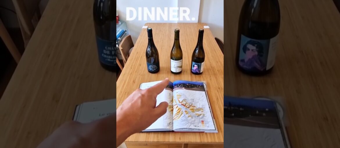 3 wines for an only Chardonnay dinner. #wine #chardonnay #winetasting