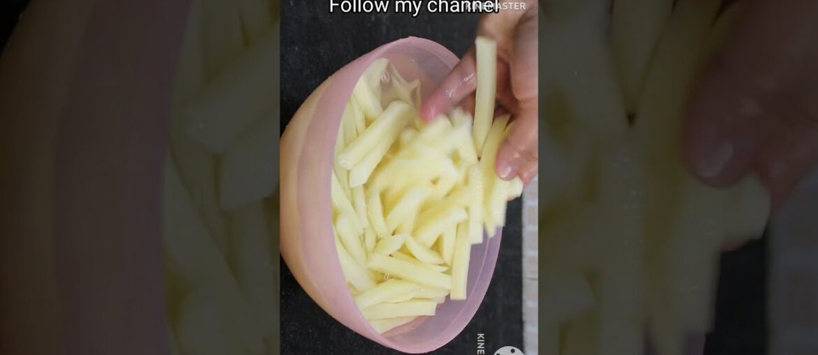 Crispy french fries recipe #shortvideo