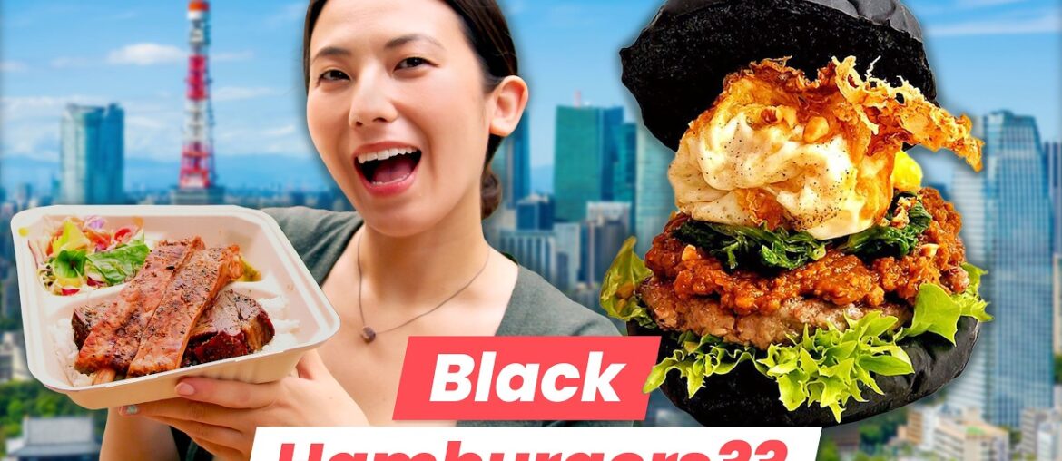 Japanese Street Food: Tokyo Food Trucks You Need to Know Pt. 2! | Onigiri, Black Burger Buns & BBQ?