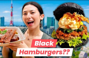Japanese Street Food: Tokyo Food Trucks You Need to Know Pt. 2! | Onigiri, Black Burger Buns & BBQ?