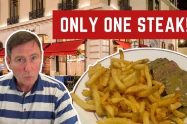 Reviewing a FRENCH STEAKHOUSE with ONE STEAK on the MENU!