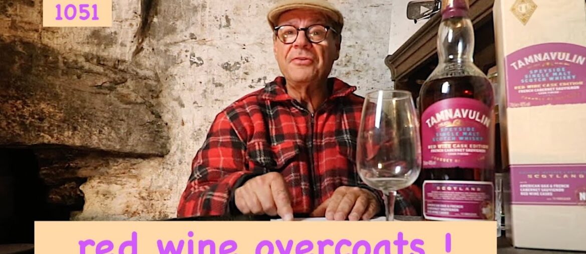 ralfy review 1051 - Tamnavulin red wine cask finish @40%vol: