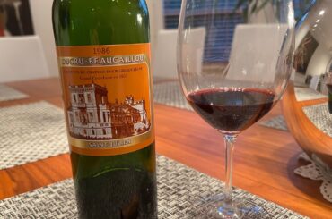 Chateau Ducru Beaucaillou 1986 St. Julien 2nd Growth Trophy Bordeaux Wine Review