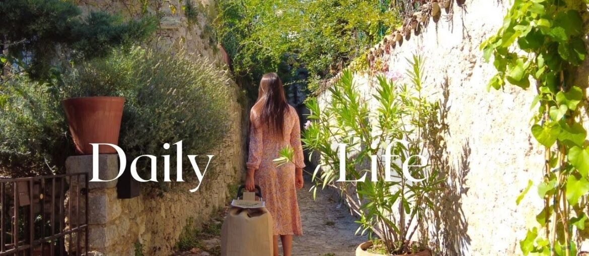 Daily French Life in the Village, French Food, French Lifestyle, Local Market in Italy