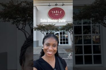 Solo Dinner Date at Table 100 in Jackson/Flowood, Mississippi.  Highly recommend!!!