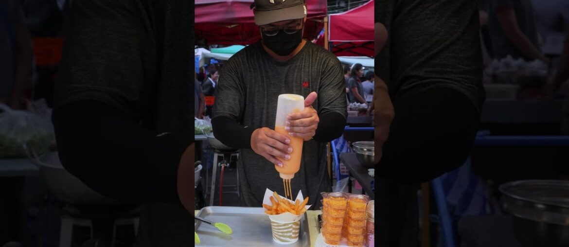 Shake! Thai Style French Fries in Bangkok Market Shake! Thai Style French Fries in Bangkok Market