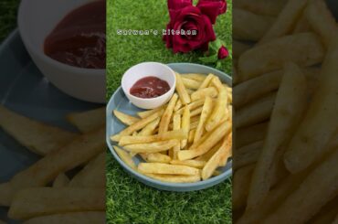 Simple & Easy French Fries Recipe | #trending #frenchfries #youtubeshorts #shorts