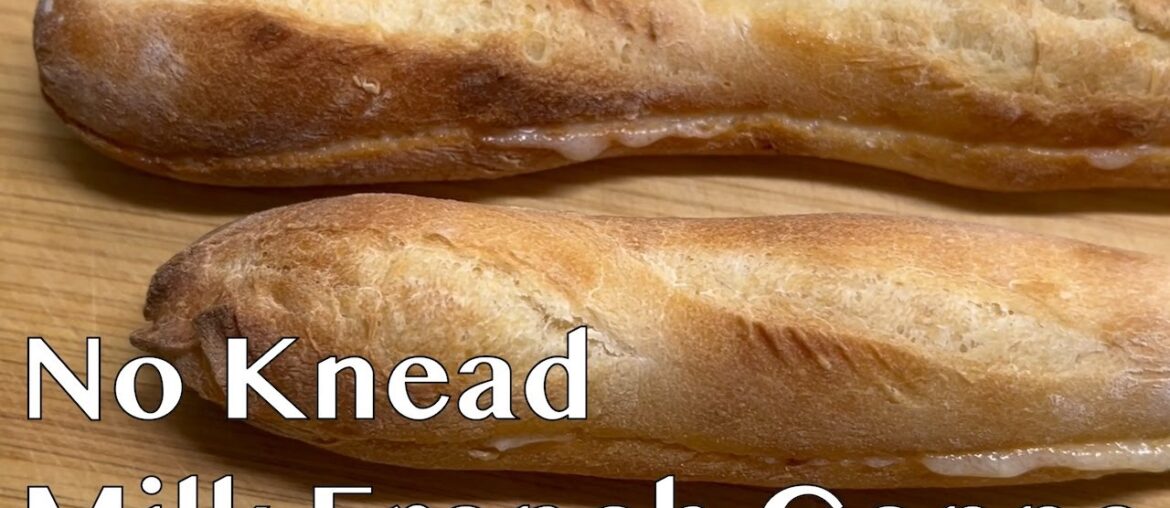 No knead milk french coppe [Gourmet Apron 416]